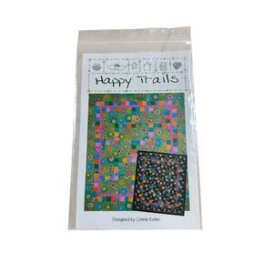 Happy Trails Quilt Kit Pattern Quilt Country‎ Crafting Vintage